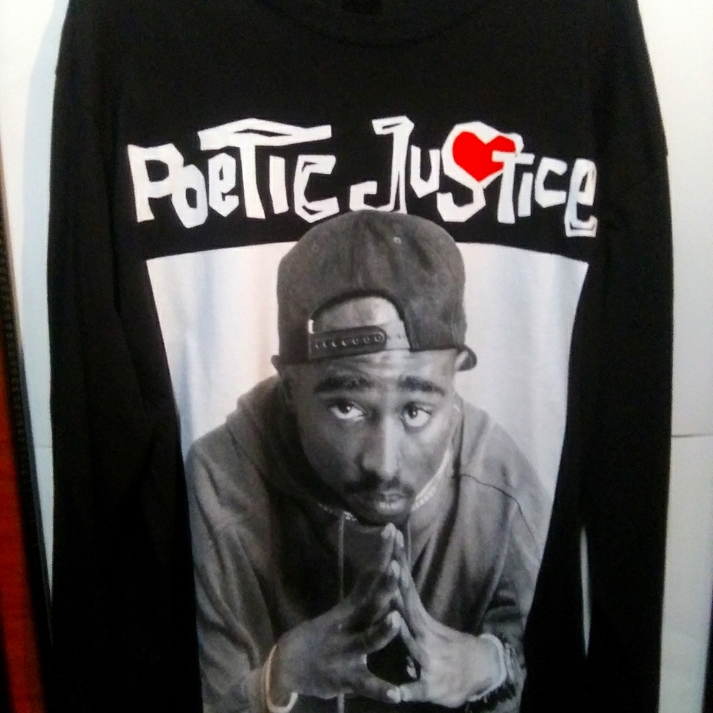 Men's xl 2pac tupac Poetic Justice movie t-shirt - Picture 5 of 5